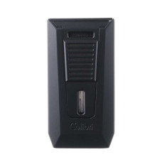 Зажигалка для сигар Colibri Slide два турбо-пламени черная LI850T10