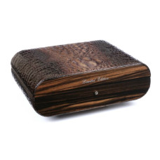 Хьюмидор для сигар Gentili Croco Brown на 15 сигар Limited Edition SV10-Croco-Brown