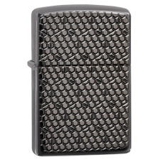 Зажигалка ZIPPO 49021 Armor Hexagon Black Ice