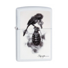 Зажигалка ZIPPO 29645 Spazuk 2 White Matte