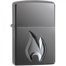 Зажигалка ZIPPO 29928 Armor ZIPPO Flame Black Ice