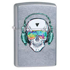 Зажигалка ZIPPO 29855 Skull Headphone Design