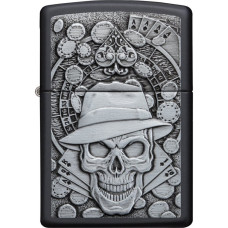 Зажигалка ZIPPO 49183 Gambling Skull