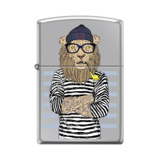 Зажигалка ZIPPO 250 Lion Sailor High Polish Chrome