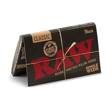 Бумага сигаретная RAW DOUBLE Classic BLACK 100 шт