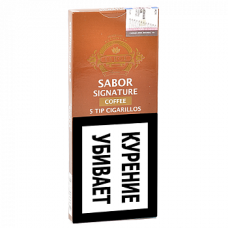 Сигариллы Sabor Signature Tip Coffee 5 шт