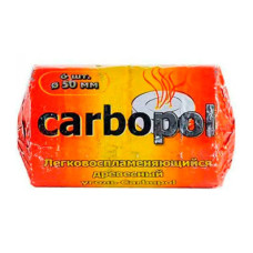 Уголь для кальяна CARBOPOL (Карбопол) 50 мм