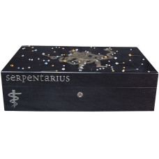 Хьюмидор Elie Bleu Zodiac на 110 сигар Serpentarius Black Sycamore