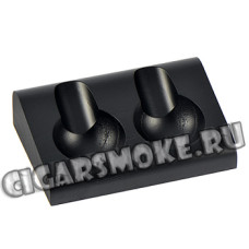 Подставка Savinelli для 2-х трубок Como Pipe Rack 2P M1024/2 BLACK