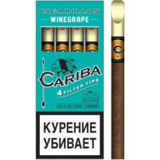 Сигариллы Cariba Wood Tip Winegrape 4 шт.