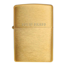 Зажигалка Zippo 204 Reg Solid Brass