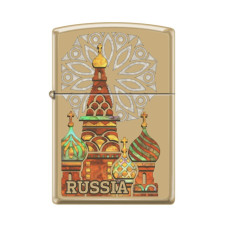 Зажигалка Zippo 254 B Kremlin High Pol Brass