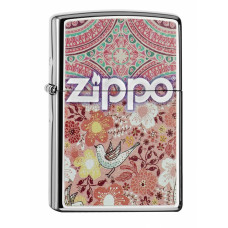 Зажигалка Zippo 28851 Boho 4 High polish Chrome